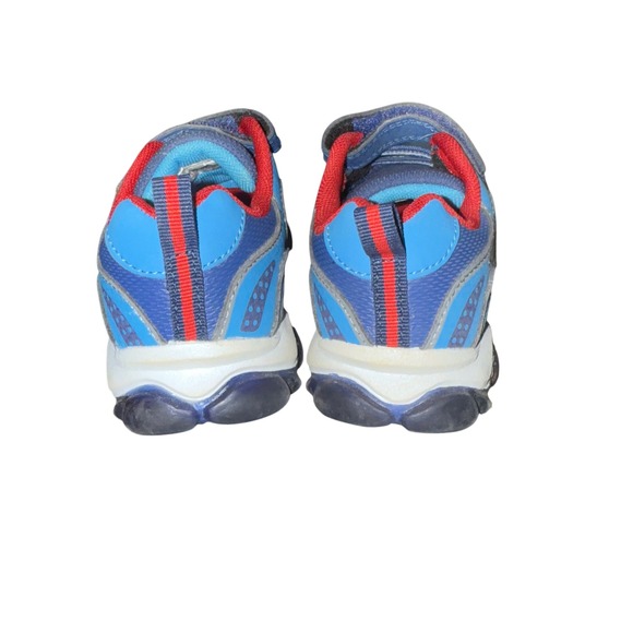 Looney Tunes Boys Girls Blue Red Bugs Bunny Light Up Sneakers Size 9 Toddler - Picture 3 of 7